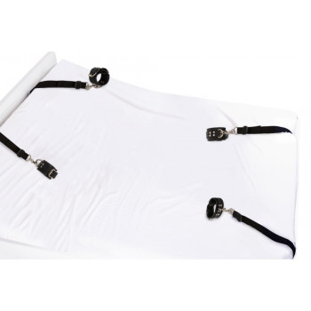 Kožena pouta na postel Zado Bed Restraint Set