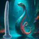 XXL dildo s přísavkou Eel of Ecstasy